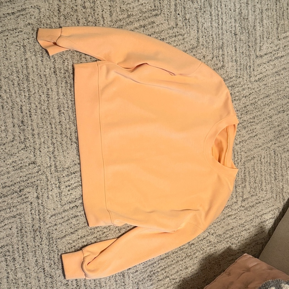 lululemon athletica Peach Crew Neck Sweater
